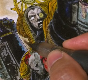 blue millenium dessine