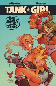 TANK GIRL 2 GIRLS 1 TANK #3 #2 (OF 4) CVR A PARSON (MR)